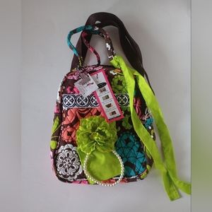 Vivajennz Life with Attitude Refillable Wine Bag Boxes Backpack NWT